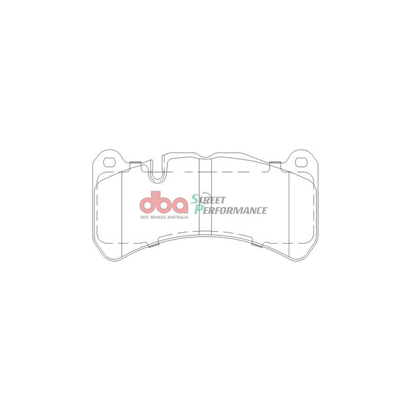 Тормозные колодки DBA DB1845SP для IS F