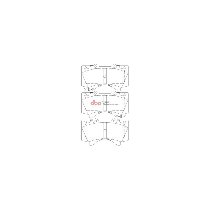 Тормозные колодки DBA DB1838SP для LAND CRUISER 200