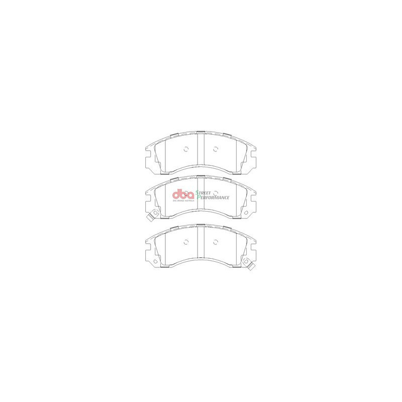 Тормозные колодки DBA DB1223SP для MONTERO
