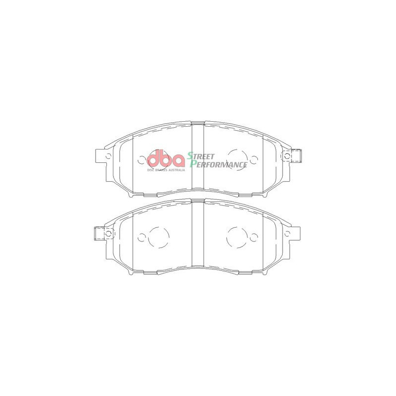 Тормозные колодки DBA DB1696SP для G25