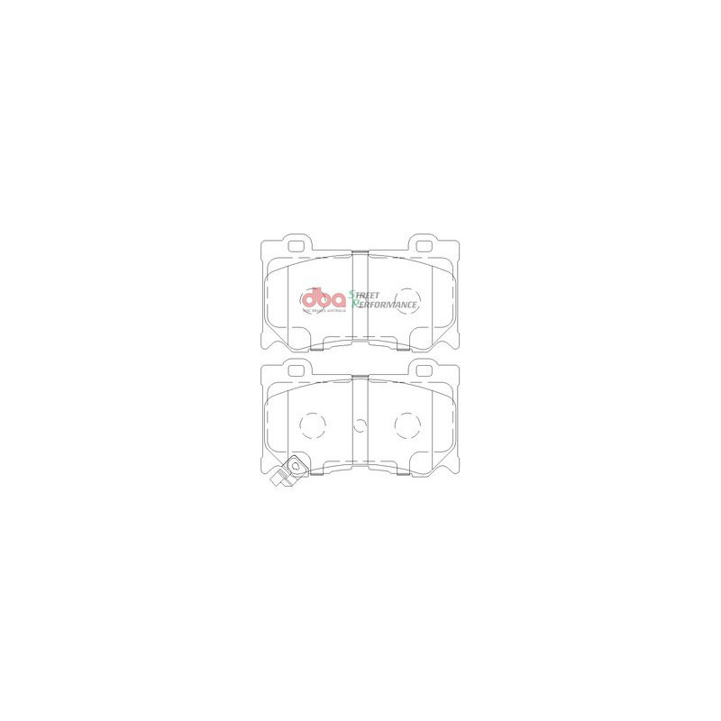 Тормозные колодки DBA DB2400SP для Q50S