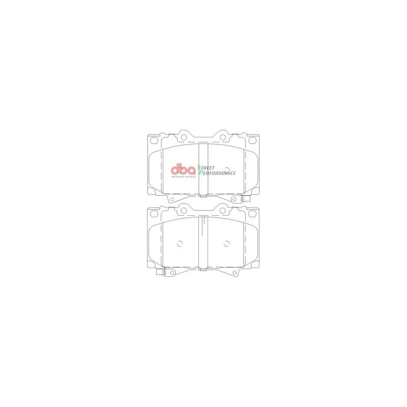 Тормозные колодки DBA DB1365SP для LAND CRUISER 100