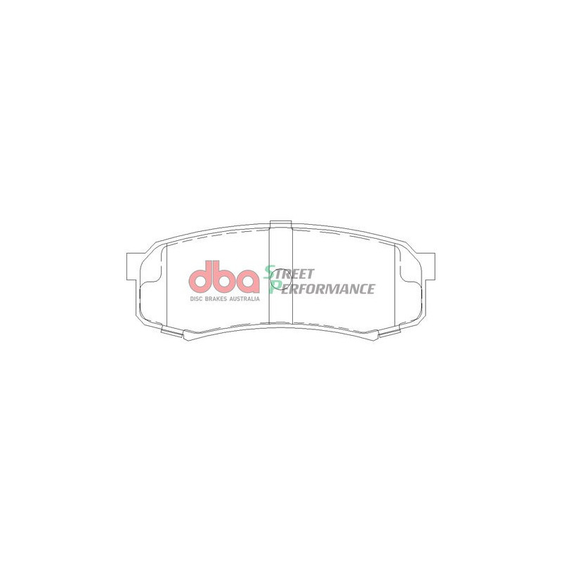 Тормозные колодки DBA DB1200SP для Pajero 4 (5-ти дверный)