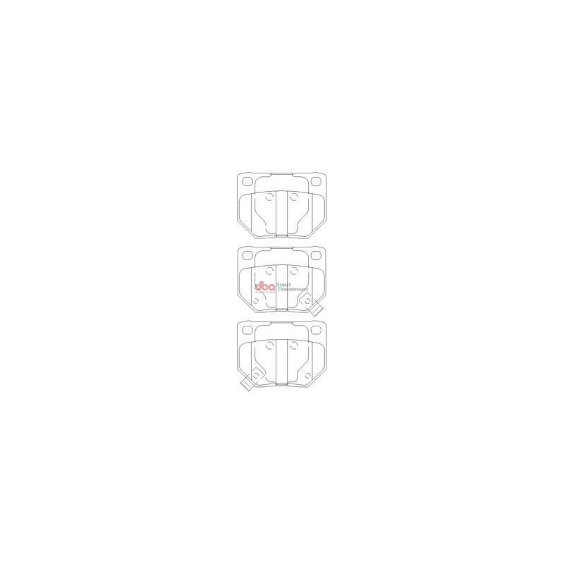 Тормозные колодки DBA DB1220SP для IMPREZA WRX