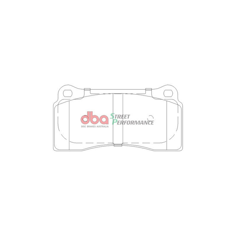 Тормозные колодки DBA DB1935SP для R8