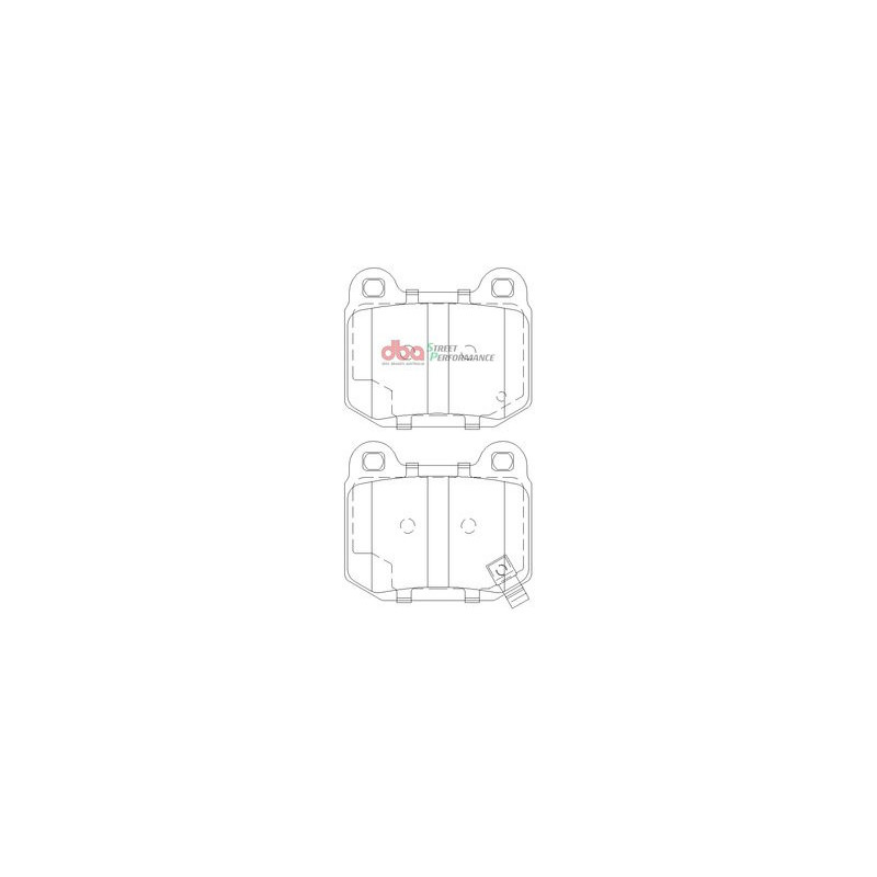 Тормозные колодки DBA DB1521SP для IMPREZA WRX STi