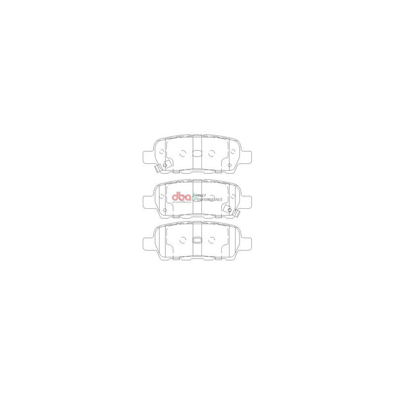 Тормозные колодки DBA DB1509SP для G25