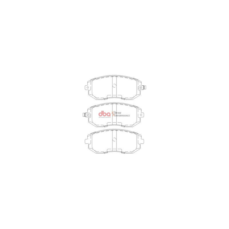 Тормозные колодки DBA DB1491XP для IMPREZA WRX