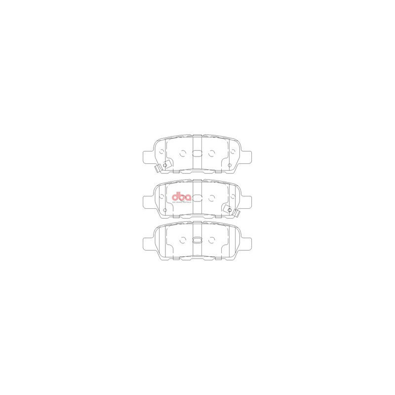 Тормозные колодки DBA DB1509XP для G25