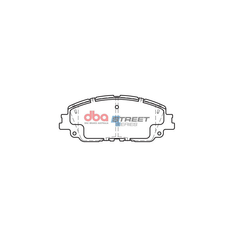 Тормозные колодки DBA DB2449SS для LEXUS ES