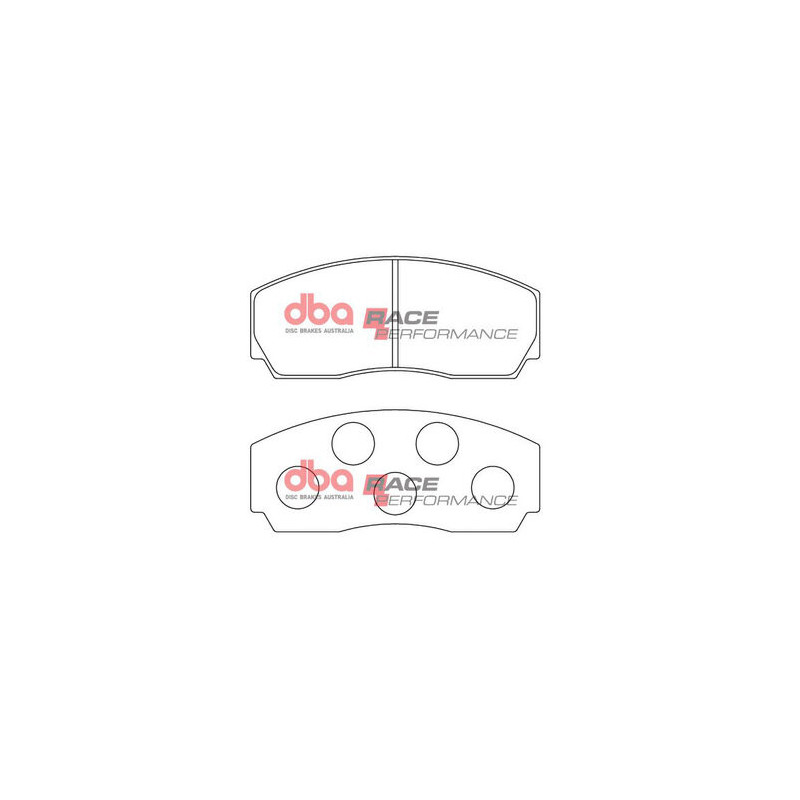 Тормозные колодки DBA DB15010RP на суппорты AP Racing CP5200, Прома TM 2.356, TM 2.332, TM 2.316