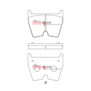 Тормозные колодки DBA DB15005RP для AUDI RS4, RS Q3, RS6, R8, RS3